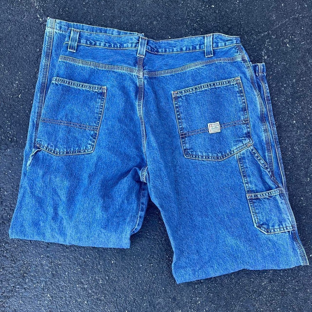 Vintage Carhartt like baggy carpenter Jeans size 38" x 32"